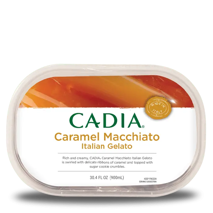 Caramel Macchiato Italian Gelato
