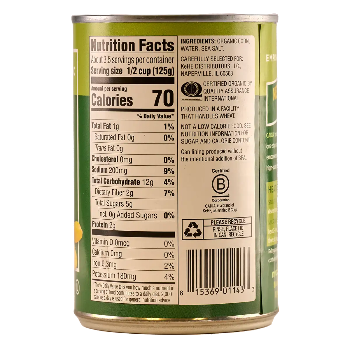 orgainc-canned-sweet-corn organic canned sweet corn